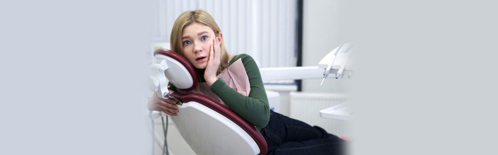 Girl at Etobicoke dental clinic during dental treatment